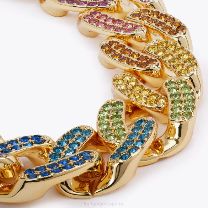 Kurt Geiger mujer collar de cadena de arcoíris de Londres 2LPR241 | accesorios varios/otros